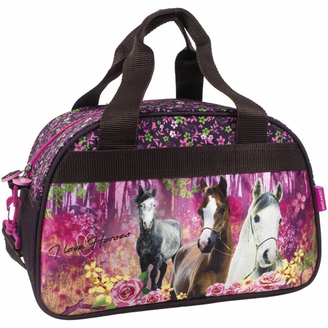 Animal Pictures Horses Forest - Sports bag - 33 cm - Multi