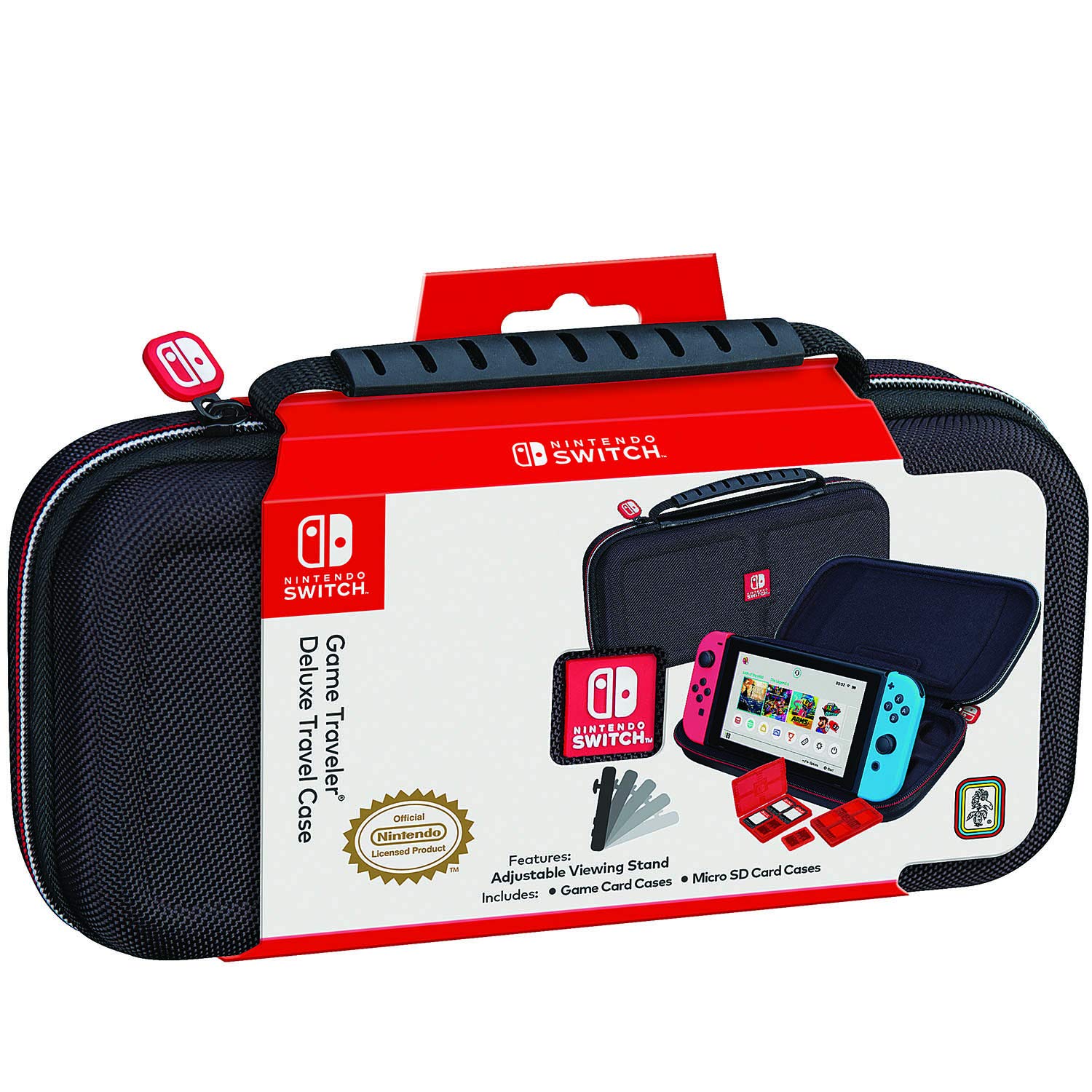 Transformer loop Have en picnic Køb Nintendo Switch Deluxe Travel Case (Black) - Nintendo Switch - Black -  Engelsk - Standard