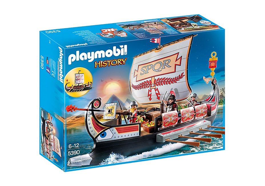 Playmobil - Romerske soldaters skib (5390)