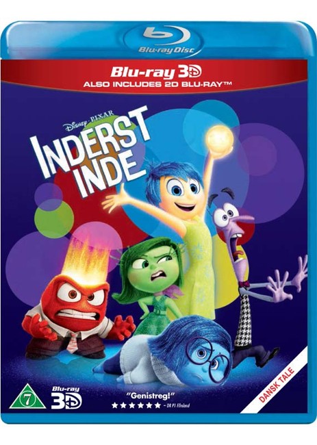 Disneys Inderst Inde (3D Blu-Ray)