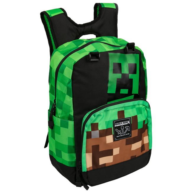 Minecraft 17" Creepy Things Backpack