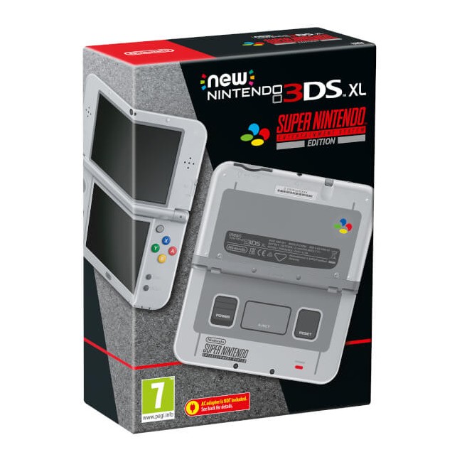 New Nintendo 3DS XL - Super Nintendo Edition