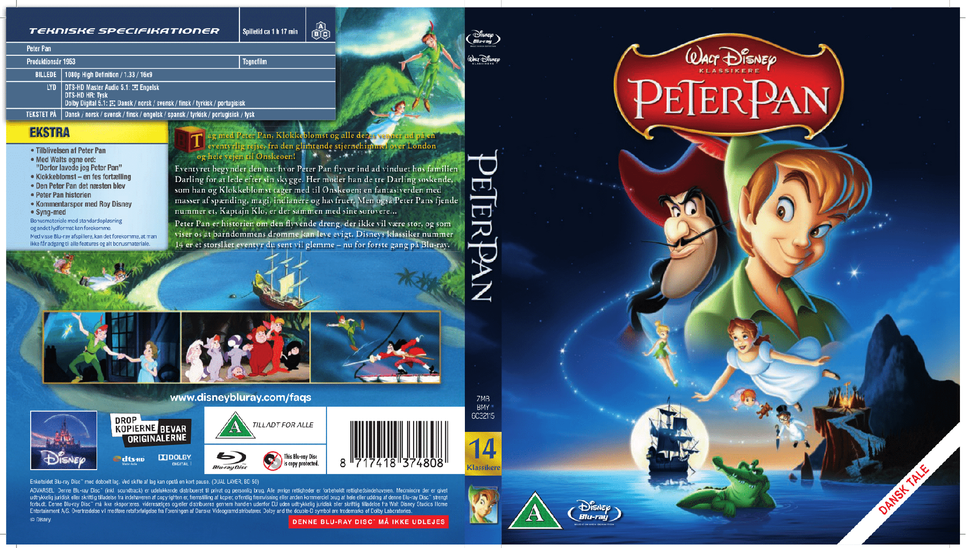 Disney Peter Pan Dvd Menu - vrogue.co