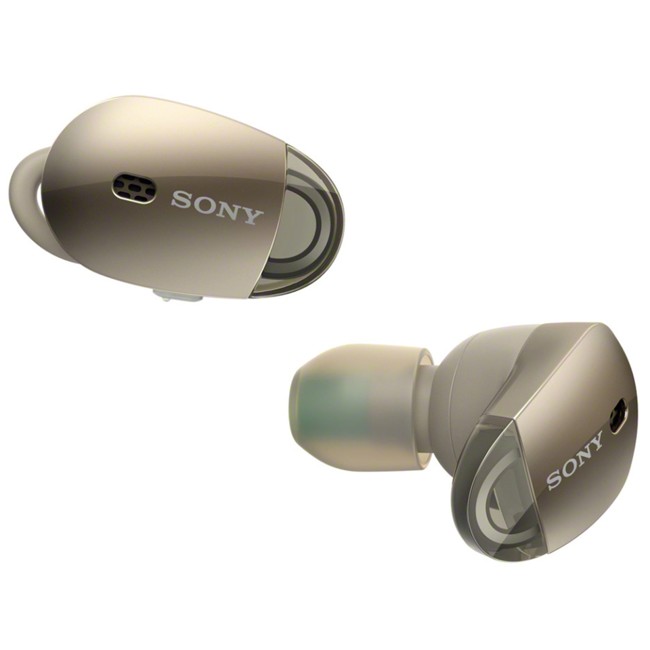 Sony - WF-1000X Ægte Trådløs In-Ear m/Støjreduktion Guld