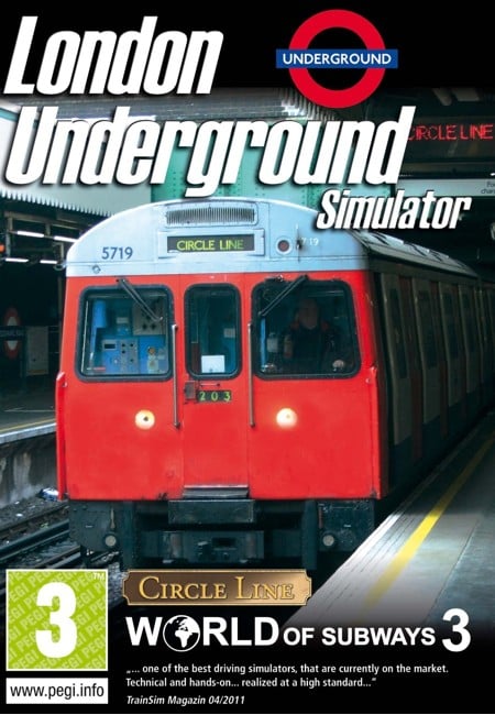 London Underground Simulator - World of Subways 3 (PC DVD)