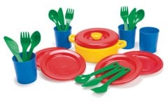 Dantoy - Dinner set in net (4381)