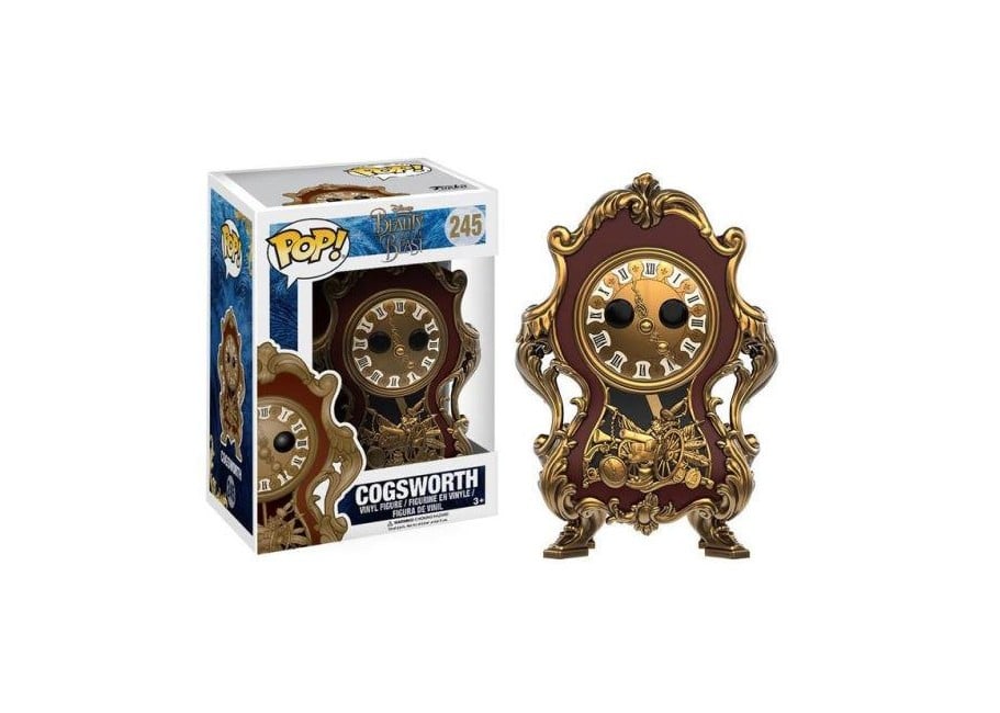 Funko POP! vinyl collectable figure - Disney - Cogsworth #245 from Beauty and the Beast