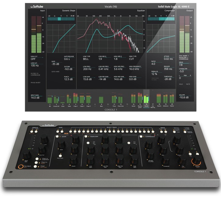 Softube - Console 1 MKII - Studie / DAW Software Controller