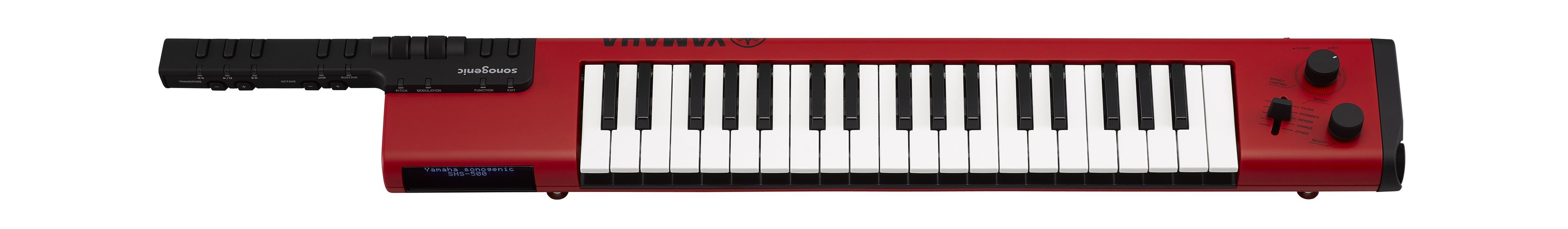 Yamaha - Sonogenic SHS-500 - Keytar Keyboard Controller (Red)