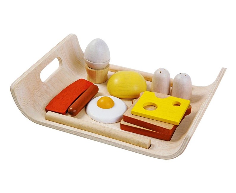 PlanToys - Playfood  - Breakfast menu tray (3415)