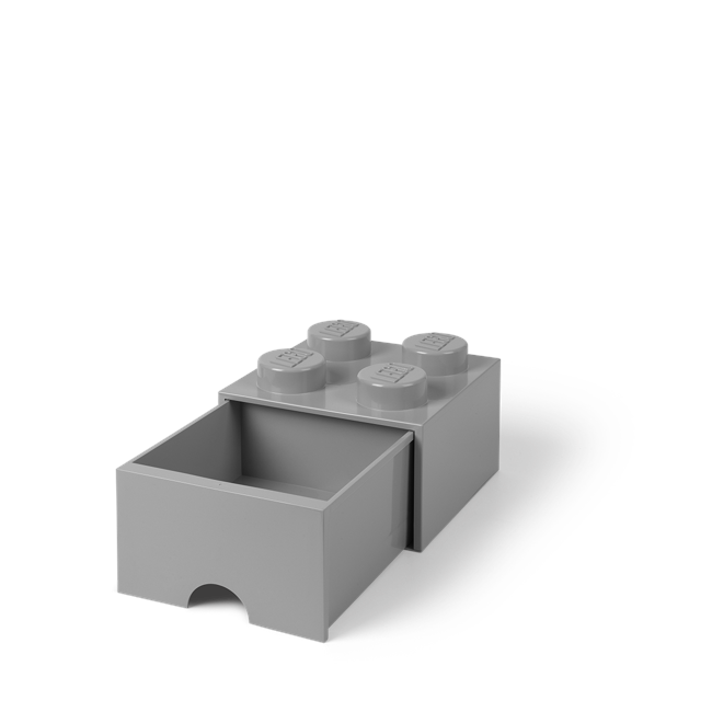 Room Copenhagen - LEGO Brick Skuffekasse ​4 - Grå