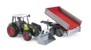 Bruder - Claas Nectis 267 F with frontloader and tipping trailer (02112) thumbnail-2