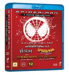 Spider-Man Complete 9-Disc Collection- blu ray