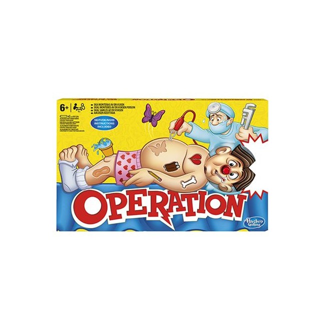 Hasbro Gaming - Operation Classic DK/NO  (B2176)