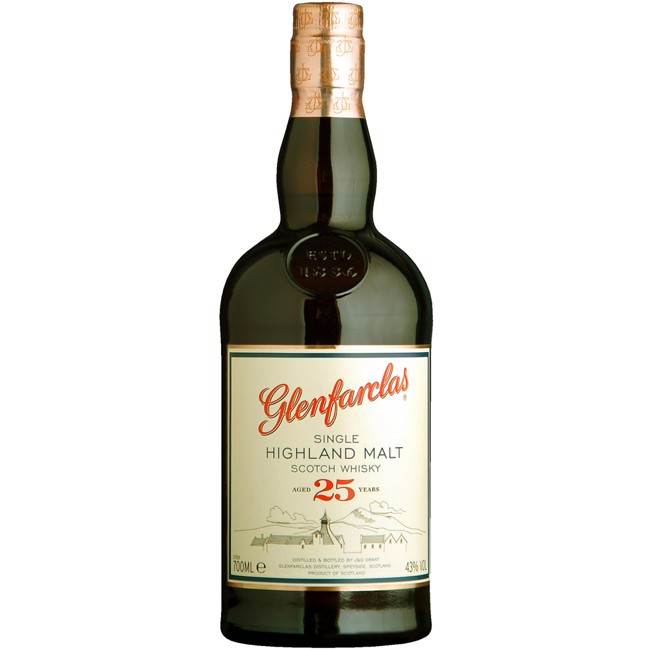 Glenfarclas - 25 YO Speyside Single Malt Whisky - 70 cl