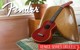 Fender - Venice, California Coast - Soprano Ukulele (Cherry) thumbnail-5