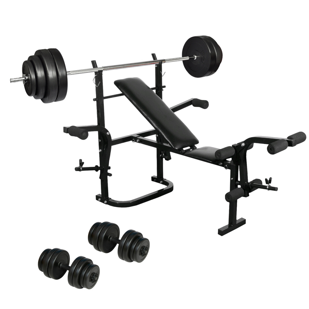 Home Gym Fitness Dumbbell Weight Bench Barbell Lifting Folding Adjustable Bench 