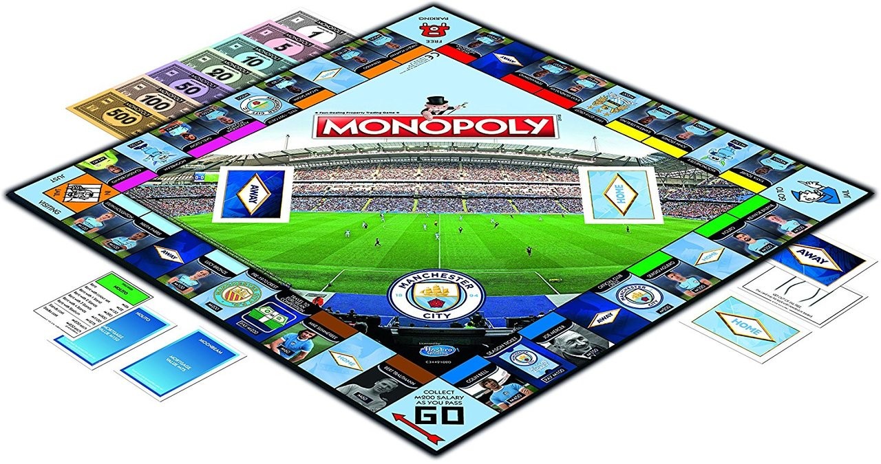 Buy Manchester City FC Monopoly Board Game