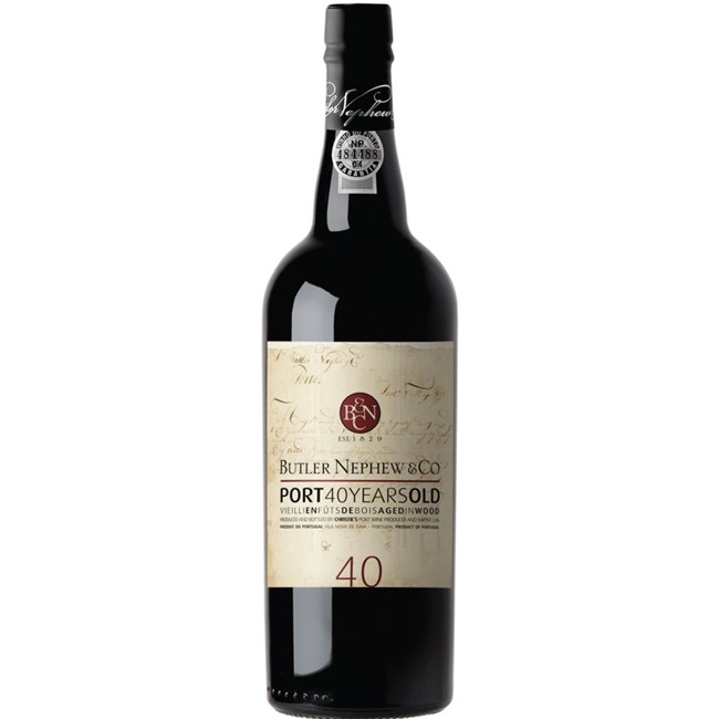 Butler Nephew & Co - 40 Years Old Tawny's Port, 75 cl