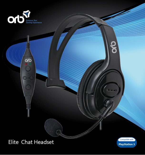 Playstation 3 - Elite Chat Headset (ORB)