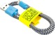 Happy Jackson: Apple Certified Braided Lightning Cable and Tidy - Blue (iPhone, iPad, iPod) thumbnail-1