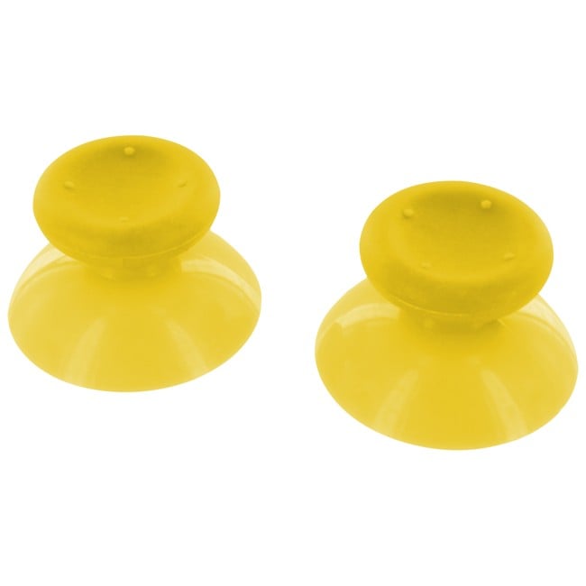 ZedLabz concave analog thumbsticks grip sticks for Microsoft Xbox 360 controllers - 2 pack yellow