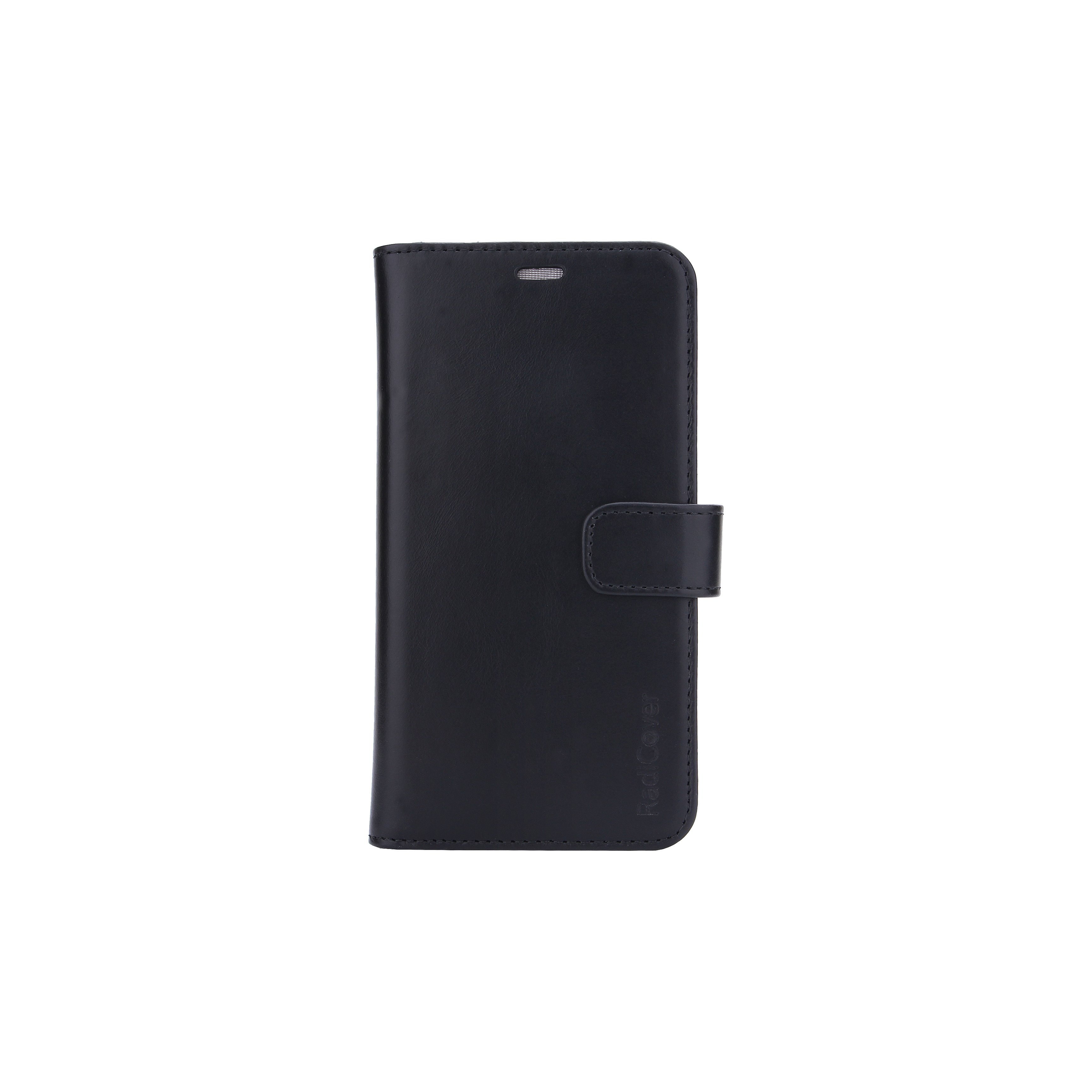 RadiCover - Radiationprotected Mobilewallet Leather iPhone 11 2in1 Magnetskal (3-led RFI ) - Black