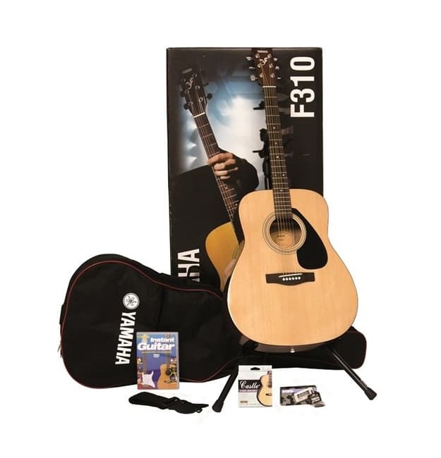 Yamaha - F310P2WS - Akustisk Guitar Start Pakke (Natural)