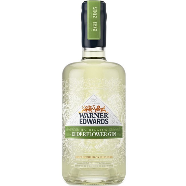 ​Warner Edwards - Harrington Elderflower Gin 40%
