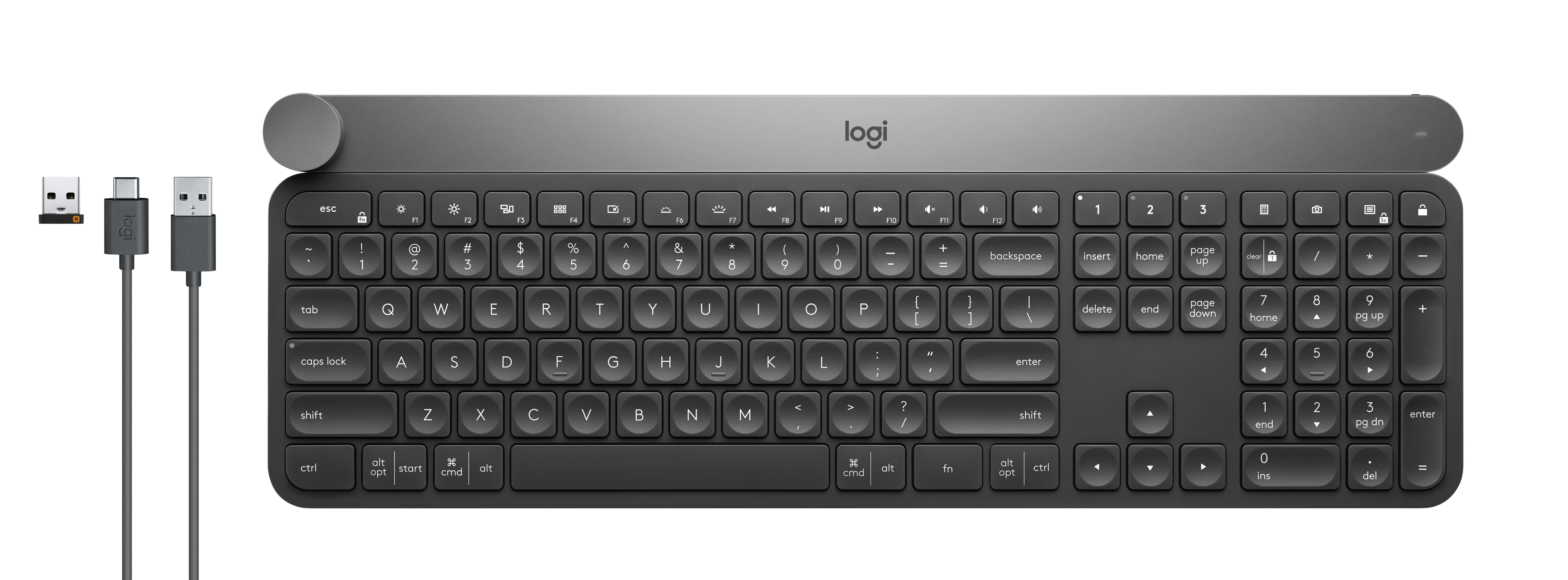 Клавиатура Logitech Craft Black USB