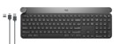 Logitech - Craft Advanced keyboard with creative input dial - Nordisk Layout thumbnail-1