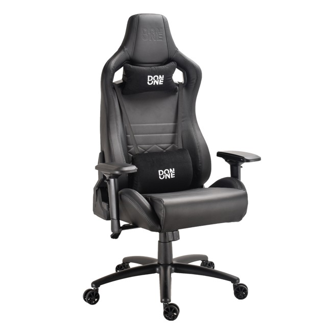 DON ONE - Gambino Gaming Chair Black/Carbon/Black stiches