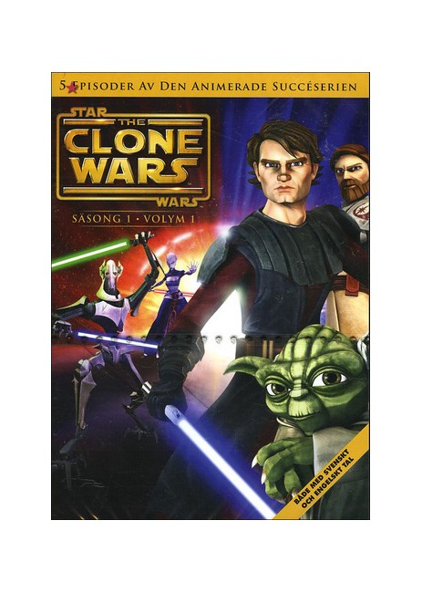 Star Wars - The Clone Wars - Season 1 vol 1 - DVD