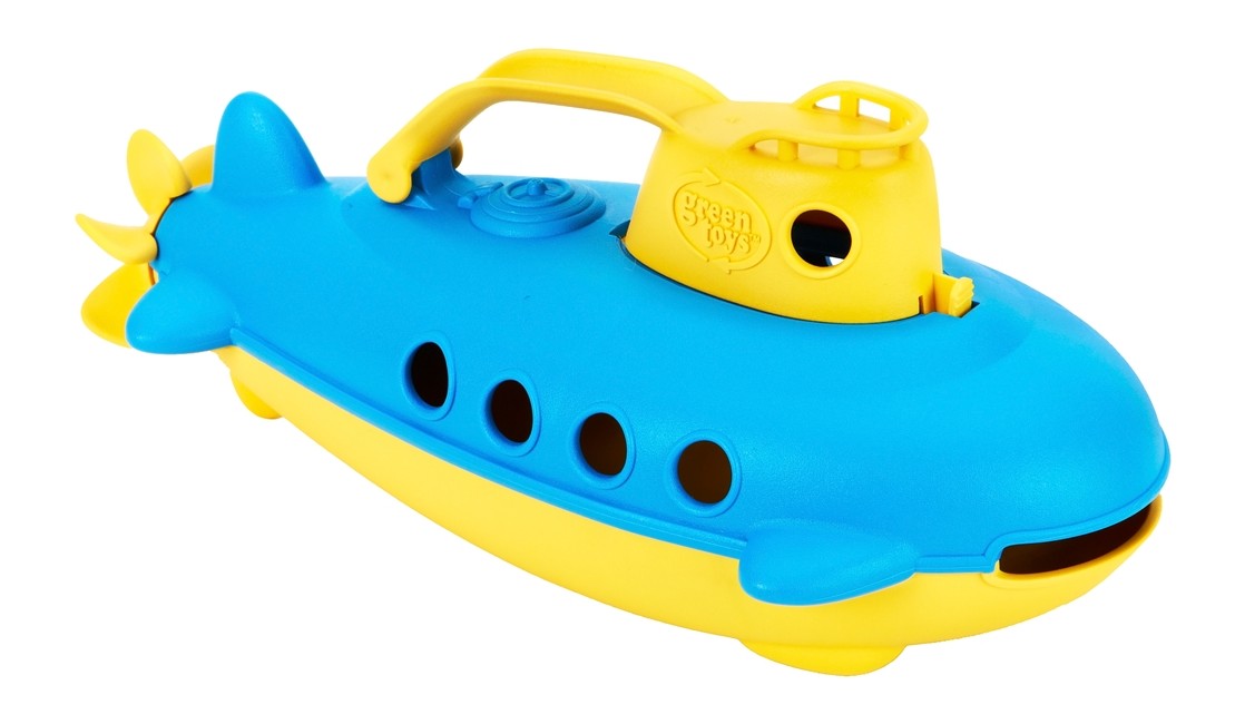 Green Toys - Undervandsbåd - Gul kabine