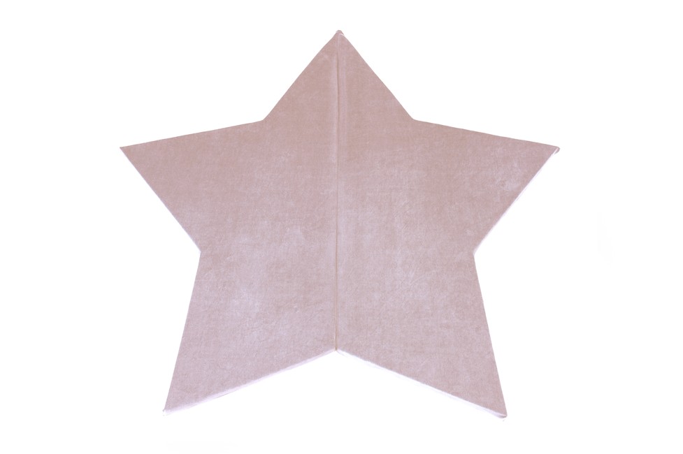 MISIOO - Legemadras - Star 160 x 5 cm - Baby Pink
