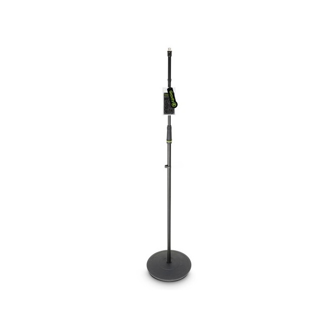 Gravity - MS 23 - Mikrofon Solist Stativ Med Rund Base