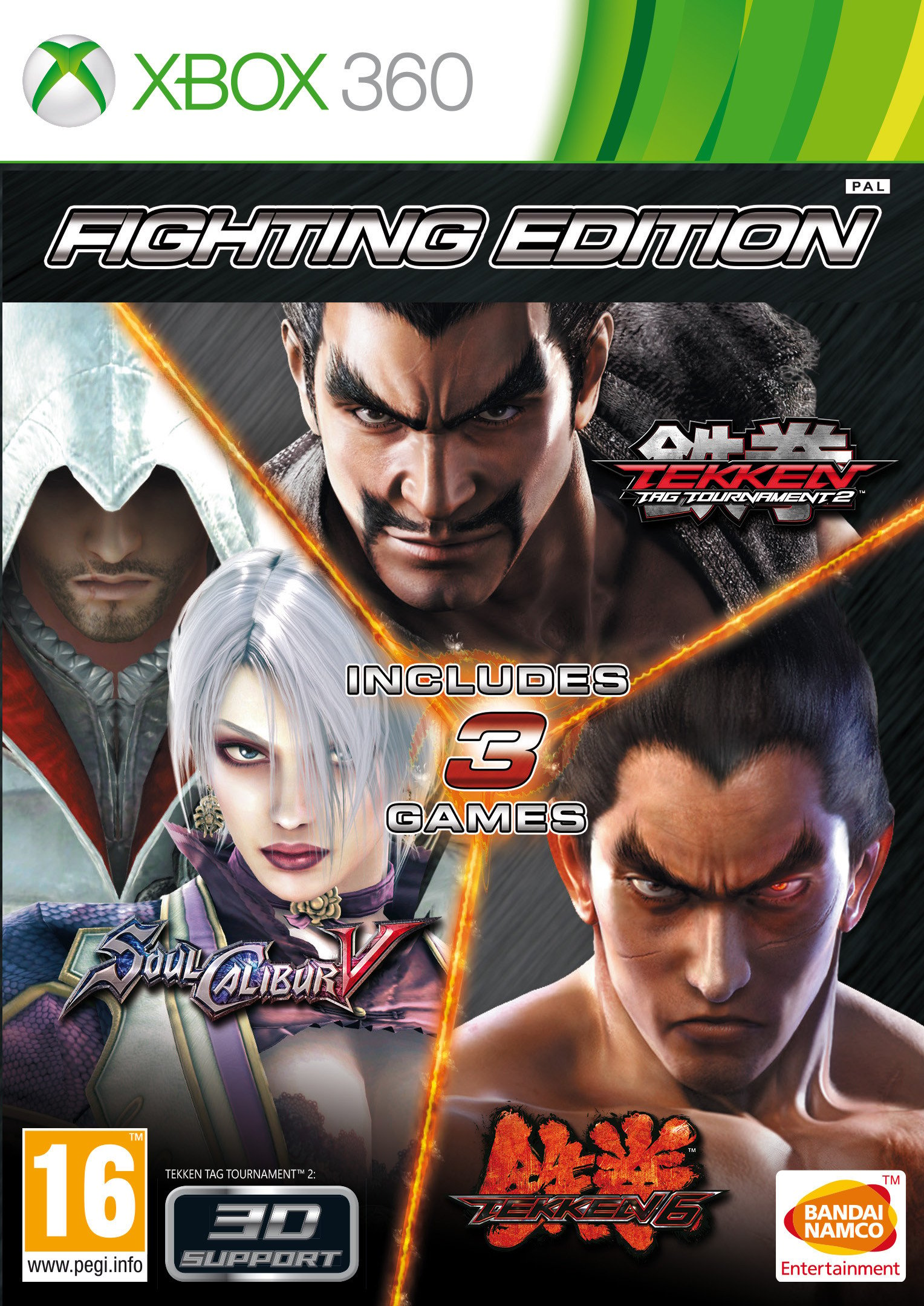 Fighting Edition: Tekken Tag 2, Tekken 6&Soulcalibur V - Videospill og konsoller