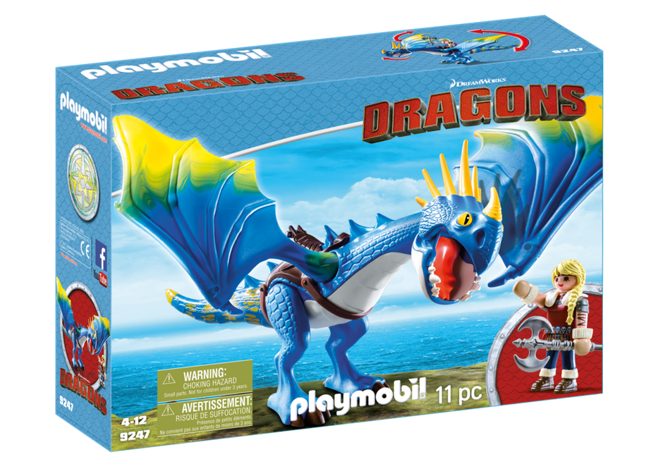 Sui kijken uitroepen Koop Playmobil - Dragons - Astrid & Stormvlieg (9247)