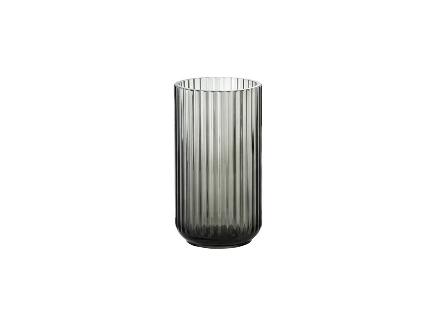Lyngby By Hilfling - Lyngby Vase 20 cm. - Røget Glas
