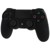 ZedLabz soft silicone rubber skin grip cover for Sony PS4 controller with ribbed handle - black thumbnail-2