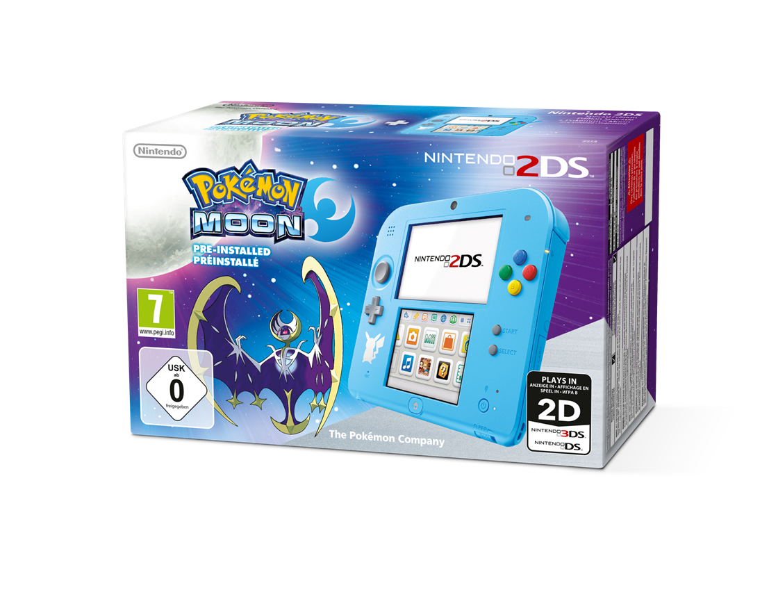 Kaufe Nintendo 2ds Special Edition Pokemon Moon Pre Installed