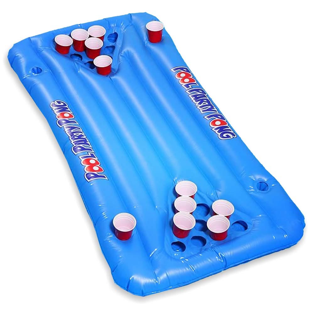 Inflatable Beer Pong Float (04101) - Gadgets