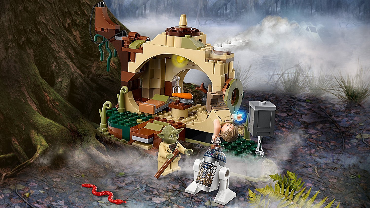 lego star wars yoda's hut