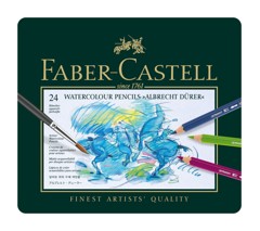 Faber-Castell - Watercolour pencil Albrecht Dürer tin of 24 (117524)