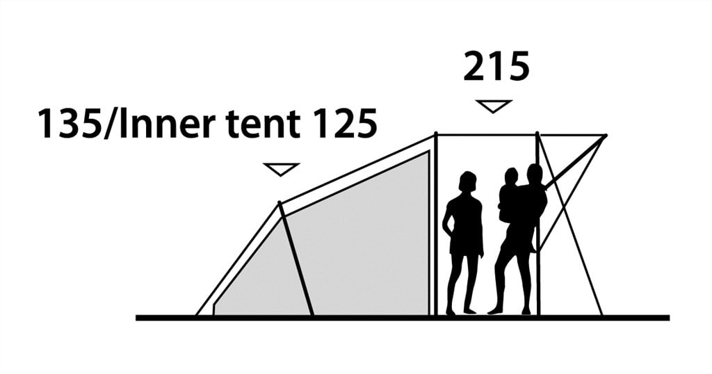 Koop Outwell Woodville 4 Tent (110778) Koop Outwell Woodville 4 Tent (110778)