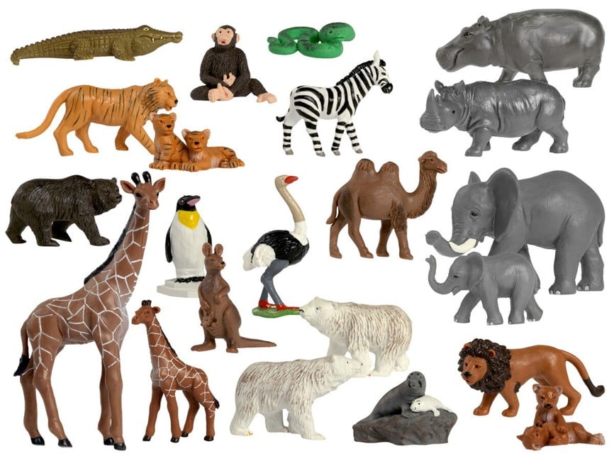 KREA - Wild animals, 21 pieces (2024)