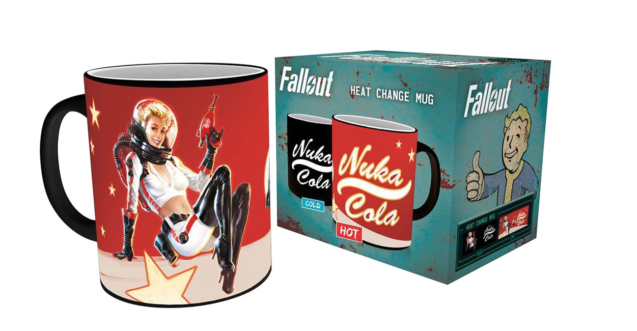 Fallout Nuka Cola Heat Changing Mug