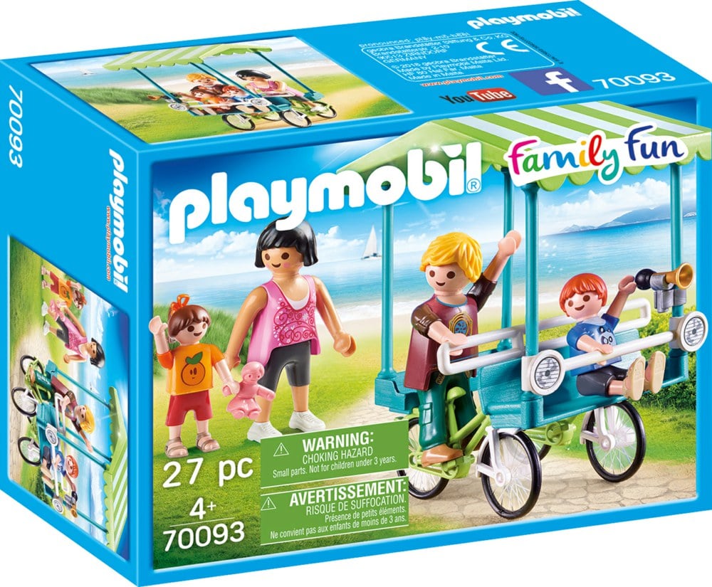 Playmobil - Family bike (70093)