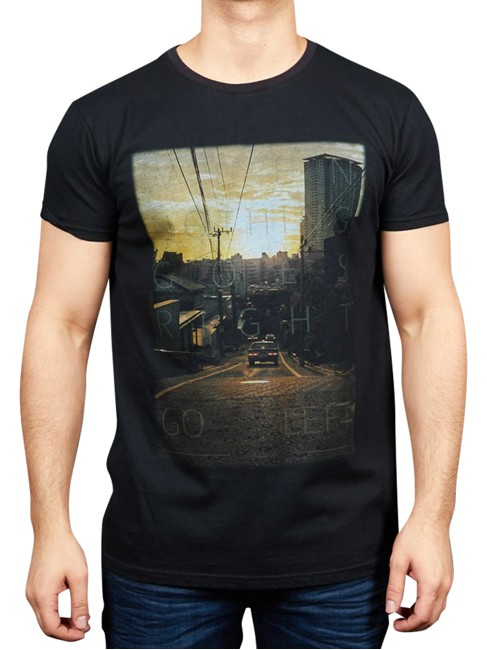 Gabba 'Clifton Street' T-shirt - Sort