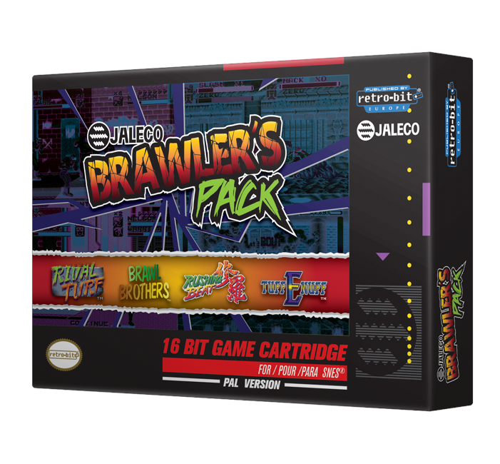 Retro-Bit Jaleco Brawlers Pack SNES